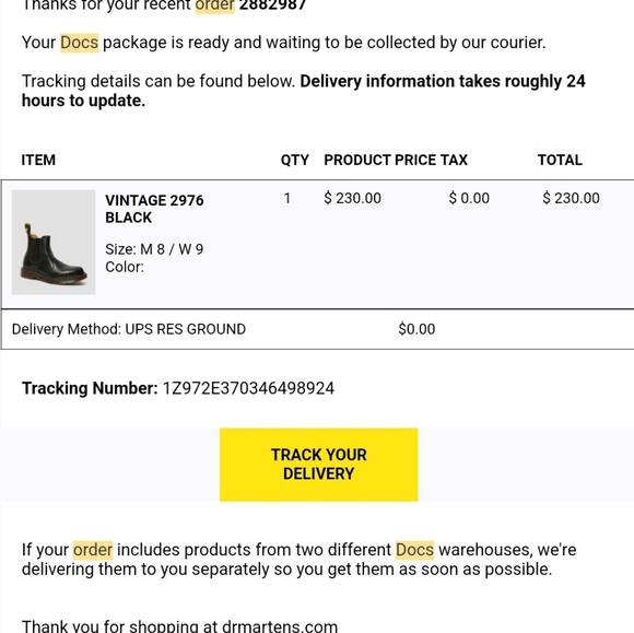 2976 vintage Dr. Marten made in England Chelsea boots -black size M8/W9 - Picture 14 of 14